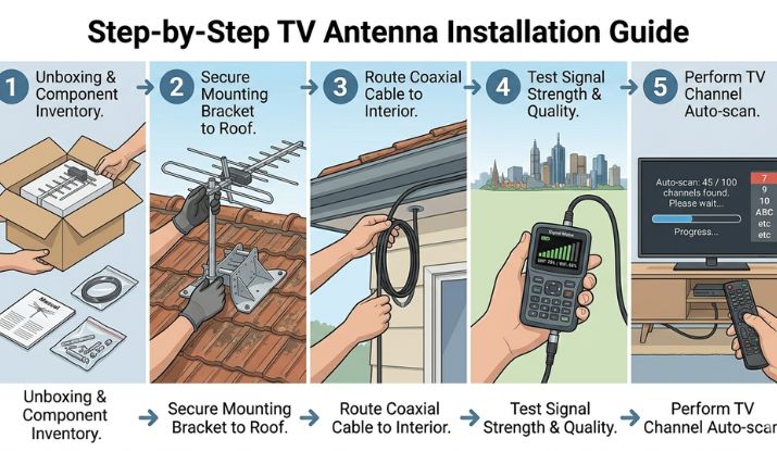 TV Antenna Installation